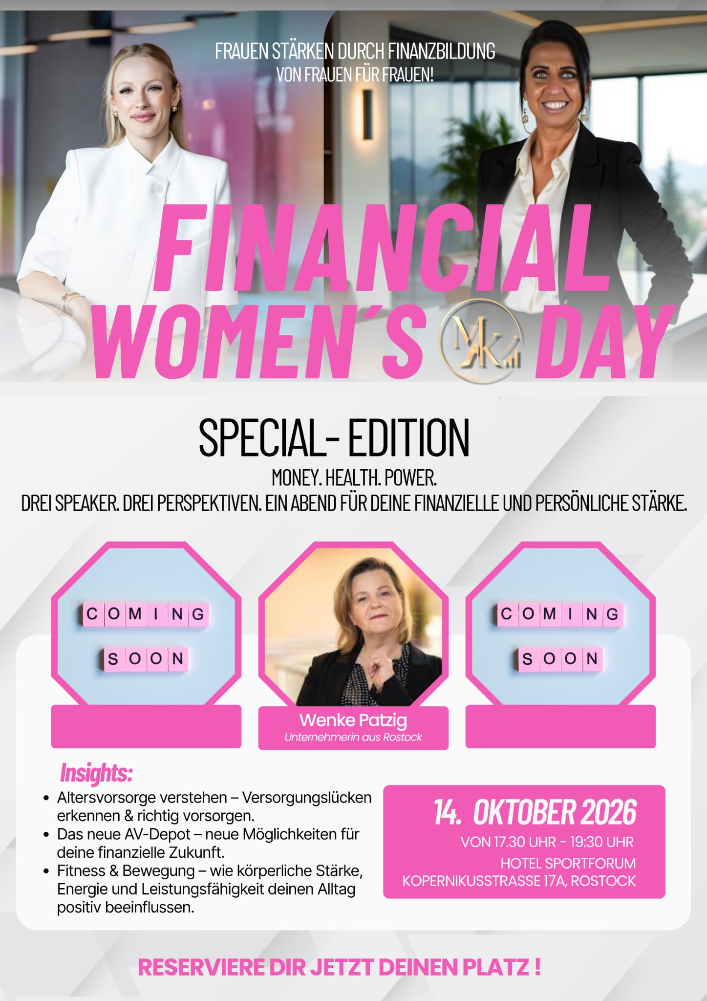 Financial Women´s Day in Rostock am 14.10.